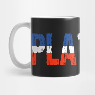 Platano Power Dominican Republic Flag Mug